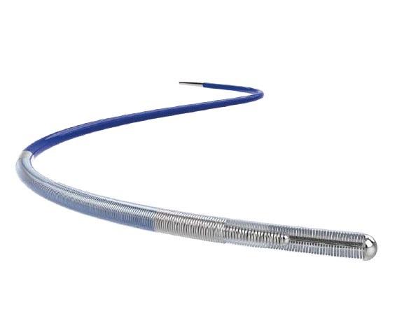 Провідник Finethrough SINA, зовн. діаметр 0,36 mm, довж. платино-нікелевої спіральної пружини 3 cm, довж. спіральної пружини 110 mm, робоча довж. 180 cm, прямий